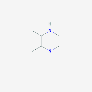 molecular formula C7H16N2 B1523430 1,2,3-Trimethylpiperazine CAS No. 1427378-87-7