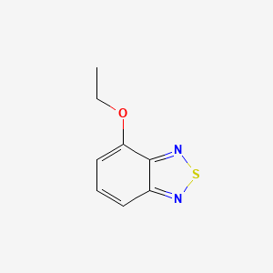 molecular formula C8H8N2OS B15234393 4-Ethoxy-2,1,3-benzothiadiazole CAS No. 1753-24-8