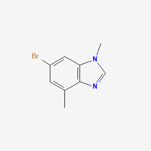 6-bromo-1,4-dimethyl-1H-1,3-benzodiazole