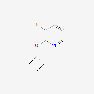 molecular formula C9H10BrNO B1523462 3-溴-2-环丁氧基吡啶 CAS No. 1249084-73-8