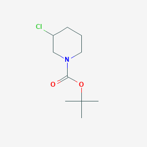 molecular formula C10H18ClNO2 B1523501 tert-Butyl 3-chloropiperidine-1-carboxylate CAS No. 885275-01-4