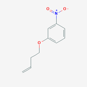 molecular formula C10H11NO3 B1523509 1-(But-3-en-1-yloxy)-3-nitrobenzene CAS No. 374588-08-6