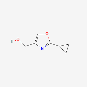 (2-Cyclopropyloxazol-4-yl)methanol