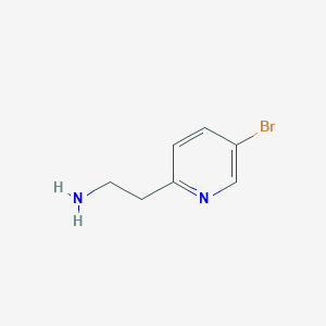 molecular formula C7H9BrN2 B1523540 2-(5-Bromopyridin-2-YL)ethanamine CAS No. 691872-17-0