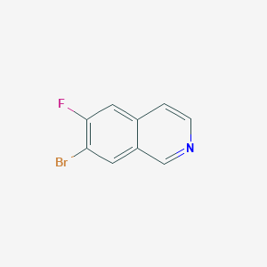 7-Bromo-6-fluoroisoquinoline