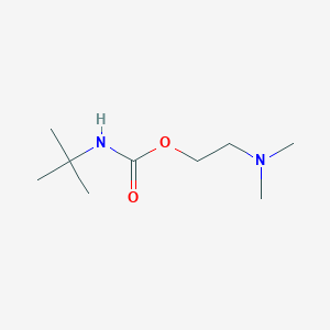 molecular formula C9H20N2O2 B15235527 Tert-butyl (2-(dimethylamino)ethyl) carbamate 