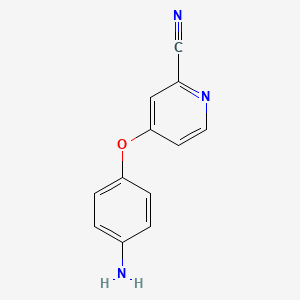 4-(4-Aminophenoxy)pyridine-2-carbonitrile