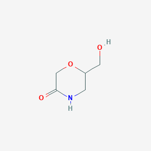 6-(Hydroxymethyl)morpholin-3-one