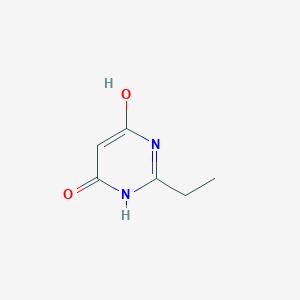molecular formula C6H8N2O2 B152359 2-Ethyl-4,6-dihydroxypyrimidine CAS No. 3709-98-6