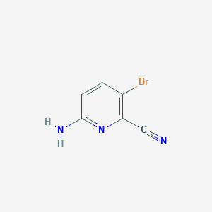 molecular formula C6H4BrN3 B1523594 6-Amino-3-bromopicolinonitrile CAS No. 884541-48-4