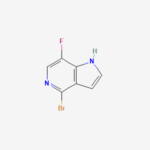 4-bromo-7-fluoro-1H-pyrrolo[3,2-c]pyridine