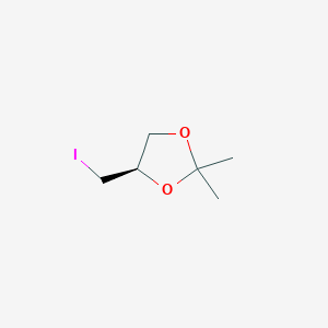 molecular formula C6H11IO2 B152361 (R)-4-(Iodomethyl)-2,2-dimethyl-1,3-dioxolane CAS No. 23735-39-9