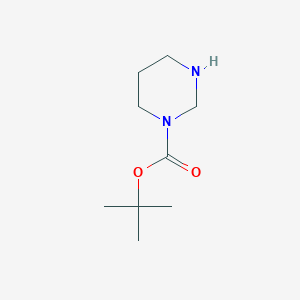 molecular formula C9H18N2O2 B1523614 Tert-butyl tetrahydropyrimidine-1(2H)-carboxylate CAS No. 867065-85-8