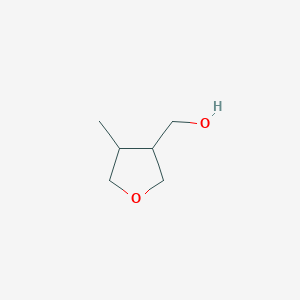 molecular formula C6H12O2 B1523624 3-Hydroxymethyl-4-methyl-tetrahydrofuran CAS No. 22600-87-9