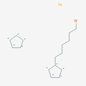 molecular formula C16H21BrFe B152364 (6-Bromohexyl)ferrocene CAS No. 136237-36-0