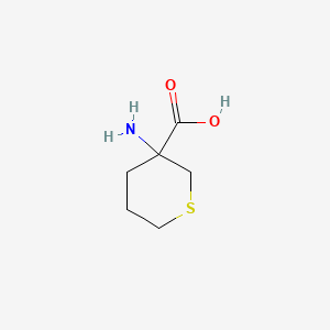 3-Aminotetrahydro-2H-thiopyran-3-carboxylic acid