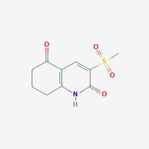 3-Methanesulfonyl-1,2,5,6,7,8-hexahydroquinoline-2,5-dione