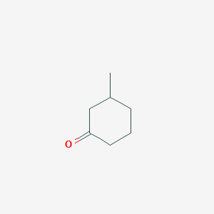 molecular formula C7H12O B152366 3-Methylcyclohexanone CAS No. 591-24-2