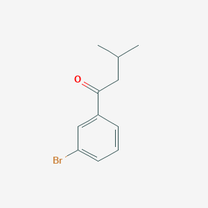 1-(3-Bromophenyl)-3-methylbutan-1-one