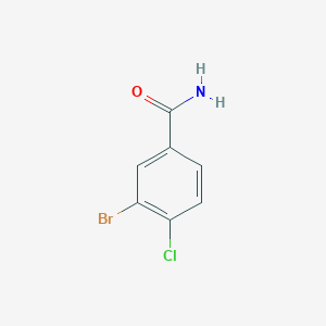 3-Bromo-4-chlorobenzamide