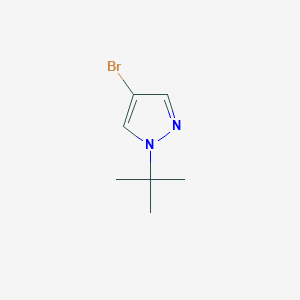 molecular formula C7H11BrN2 B1523674 4-bromo-1-tert-butyl-1H-pyrazole CAS No. 70951-85-8