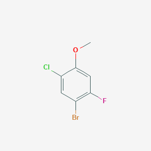 1-Bromo-5-chloro-2-fluoro-4-methoxybenzene