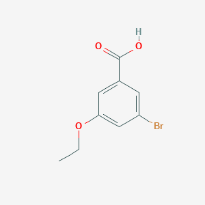 molecular formula C9H9BrO3 B1523690 3-Bromo-5-ethoxybenzoic acid CAS No. 855198-27-5