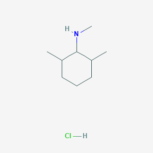 molecular formula C9H20ClN B1523734 N,2,6-trimethylcyclohexan-1-amine hydrochloride CAS No. 1269152-63-7