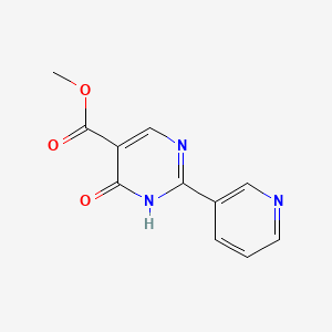 Methyl 6-oxo-2-(pyridin-3-yl)-1,6-dihydropyrimidine-5-carboxylate