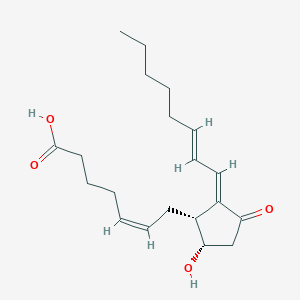 molecular formula C20H30O4 B152380 15-脱氧-Δ12,14-前列腺素 D2 CAS No. 85235-11-6