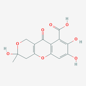 molecular formula C14H12O8 B152387 腐殖酸 CAS No. 479-66-3