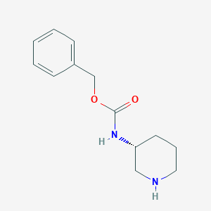molecular formula C13H18N2O2 B152389 (r)-Benzyl piperidin-3-ylcarbamate CAS No. 478646-32-1