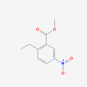 molecular formula C10H11NO4 B1523905 Methyl 2-ethyl-5-nitrobenzoate CAS No. 103205-48-7