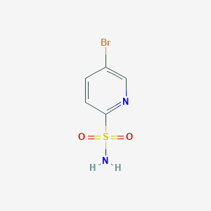molecular formula C5H5BrN2O2S B1523948 5-Bromopyridine-2-sulfonamide CAS No. 19642-68-3