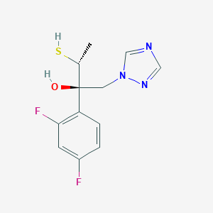 molecular formula C12H13F2N3OS B152395 Dfpmtb CAS No. 135272-34-3