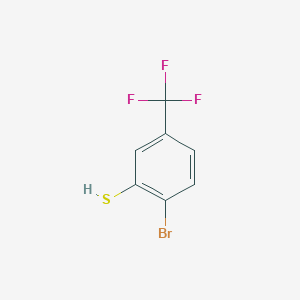 molecular formula C7H4BrF3S B1523954 2-Bromo-5-trifluoromethylbenzenethiol CAS No. 60877-19-2