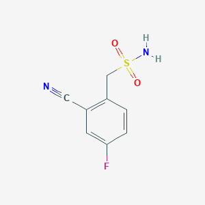 (2-Cyano-4-fluorophenyl)methanesulfonamide