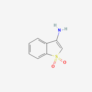 molecular formula C8H7NO2S B1523975 3-Aminobenzothiophene-1,1-dione CAS No. 858819-96-2
