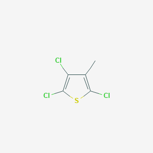molecular formula C5H3Cl3S B152398 2,3,5-Trichloro-4-methylthiophene CAS No. 136877-24-2