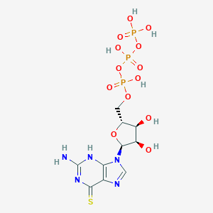 molecular formula C10H16N5O13P3S B152399 6-硫鸟苷酸 5'-三磷酸 CAS No. 17670-19-8