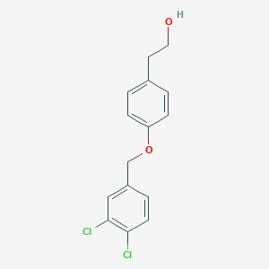 2-[4-[(3,4-Dichlorophenyl)methoxy]phenyl]ethanol