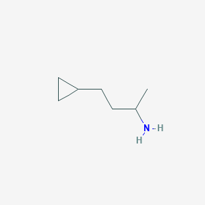 4-Cyclopropylbutan-2-amine