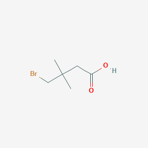 molecular formula C6H11BrO2 B1524003 4-Bromo-3,3-dimethylbutanoic acid CAS No. 854432-06-7