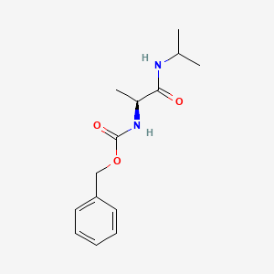 Benzyl N-[(1S)-1-(isopropylcarbamoyl)ethyl]carbamate