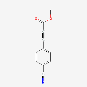 Methyl 3-(4-cyanophenyl)prop-2-ynoate