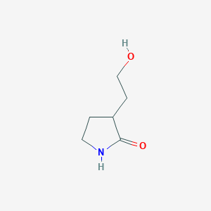 3-(2-Hydroxyethyl)pyrrolidin-2-one