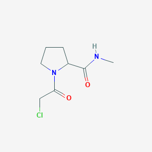 1-(2-chloroacetyl)-N-methylpyrrolidine-2-carboxamide