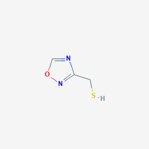 molecular formula C3H4N2OS B15240440 (1,2,4-Oxadiazol-3-yl)methanethiol 