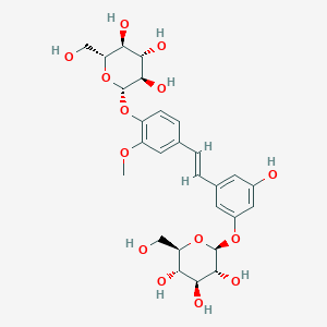 molecular formula C27H34O14 B15240548 Gnetifolin K 