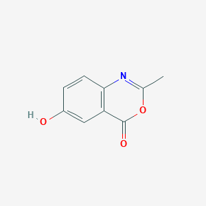 molecular formula C9H7NO3 B1524056 6-Hydroxy-2-methyl-4H-benzo[D][1,3]oxazin-4-one CAS No. 125558-96-5